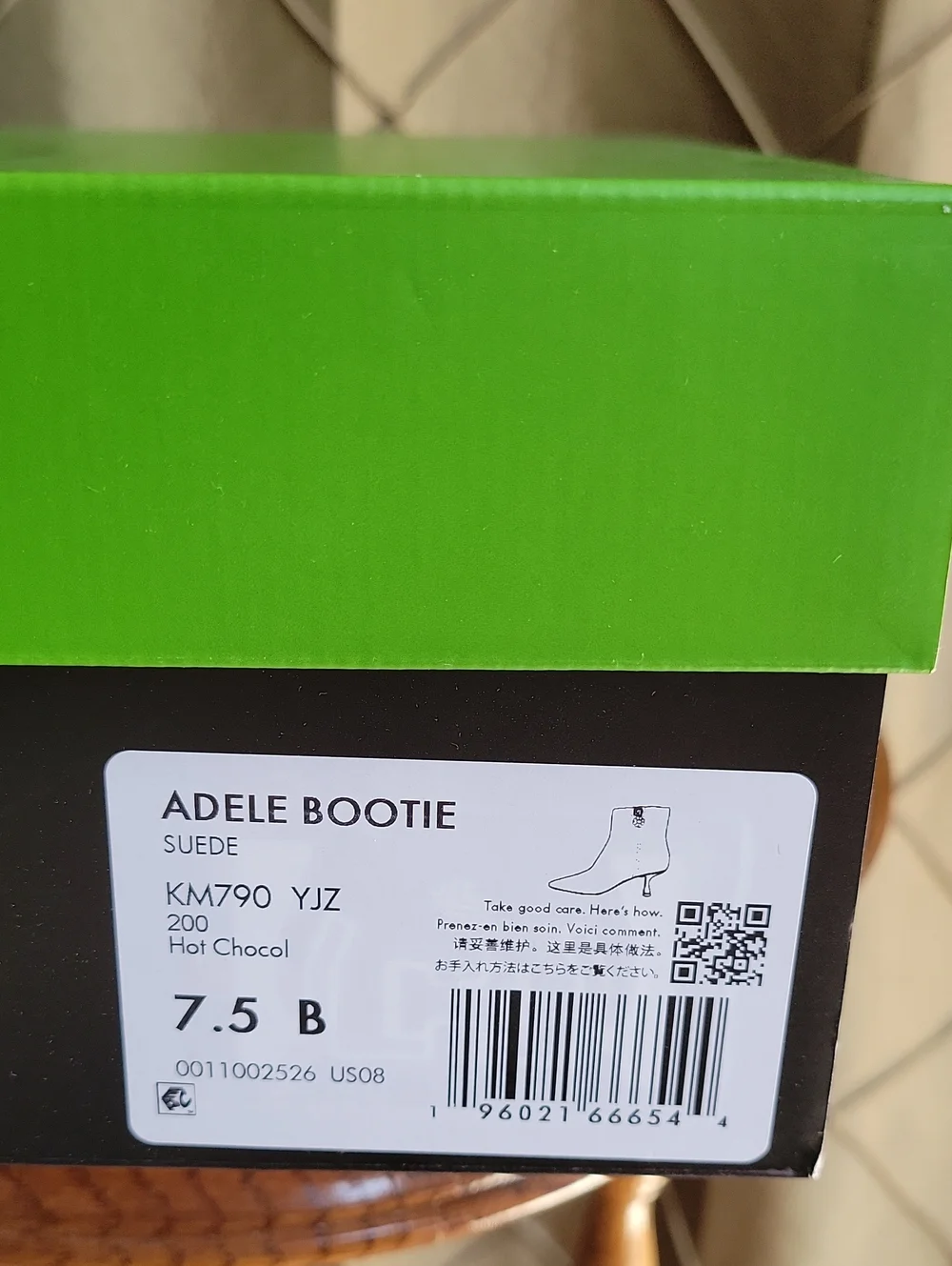 NWT- Kate Spade ‘Adele’ Suede Kitten Heel Ankle Bootie
